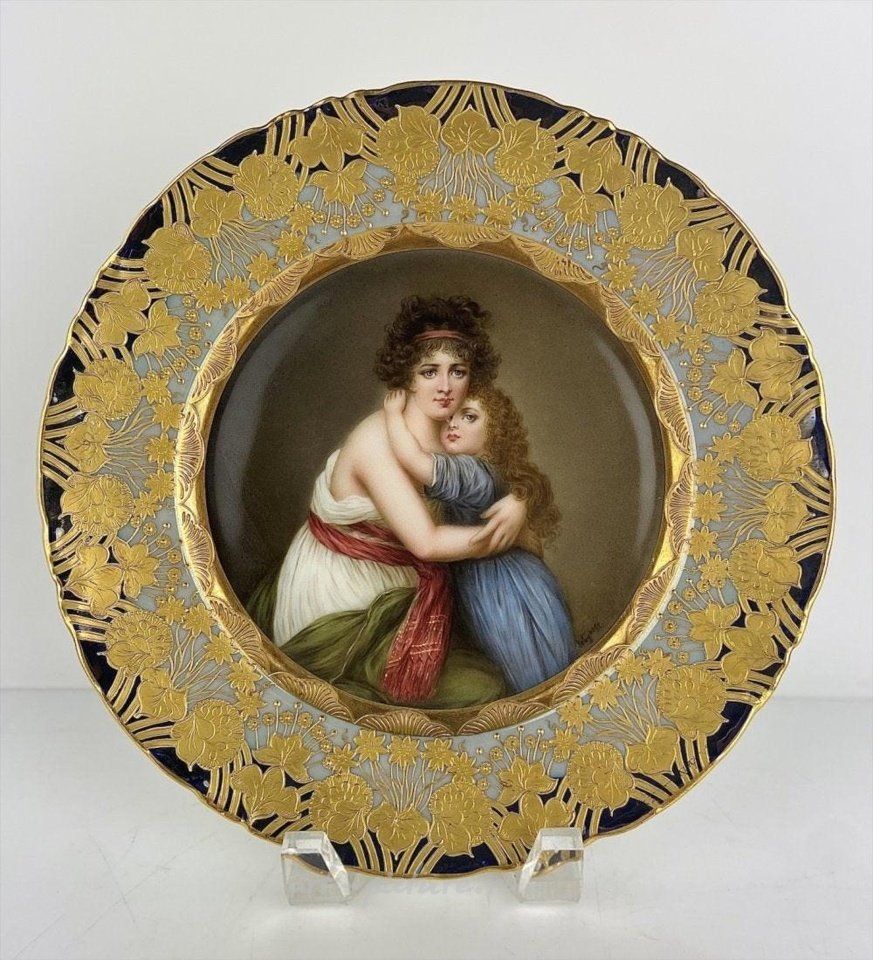 Royal Vienna Porcelain , ROYAL VIENNA PLATE