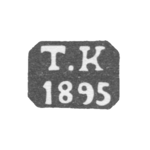 Unknown probe, T.K. initials, 1895-1897.