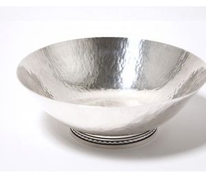 Silver handmade vase Eric Lofman