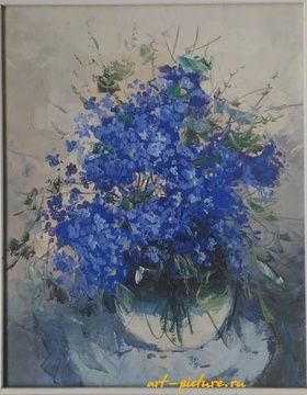 buy "Forget-me-nots oil, canvas"