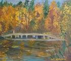 купить Осенний этюд масло, холст 
