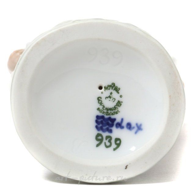 Девочки с куклой. Дания, г. Копенгаген, Royal Copenhagen