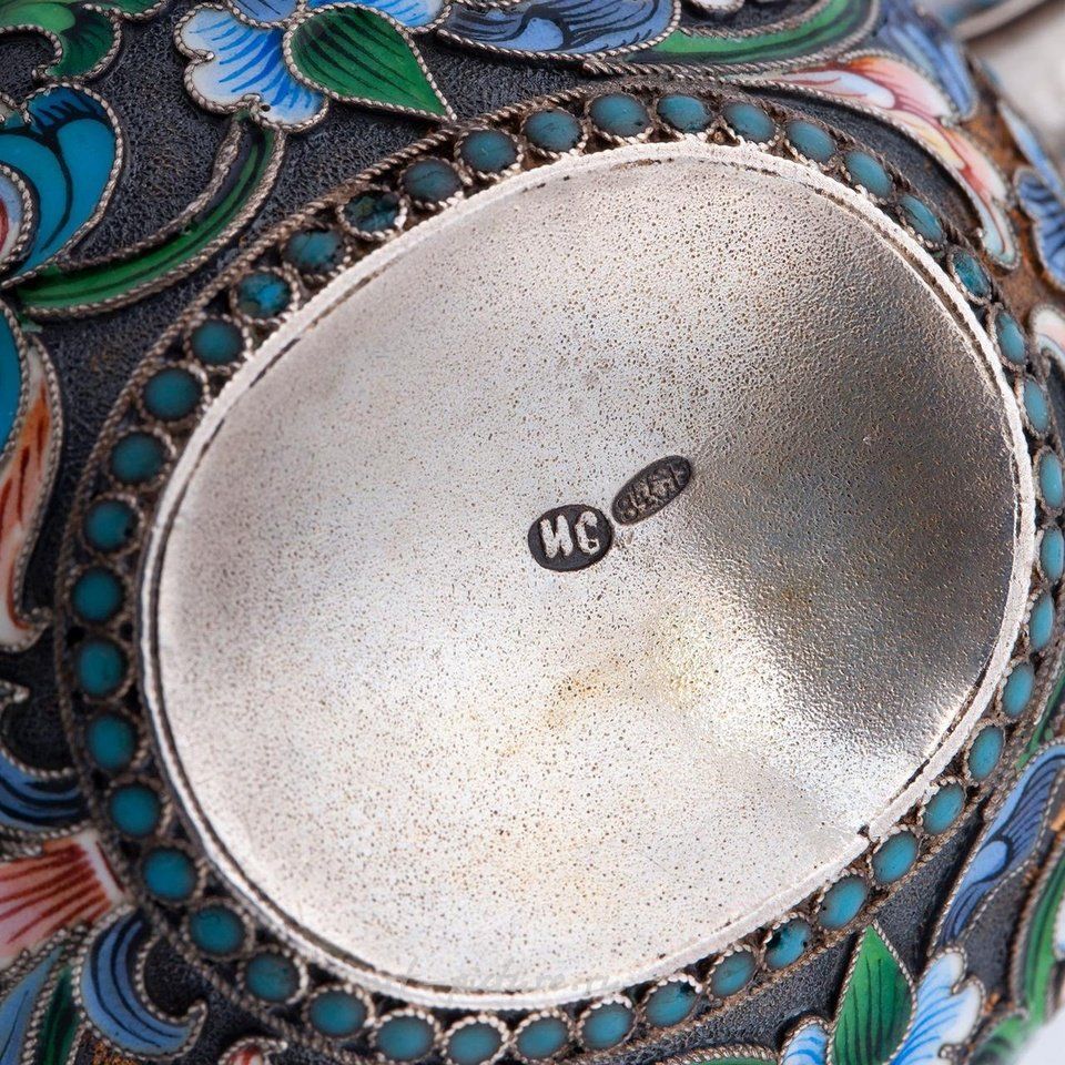 Русское серебро , Ковш из русского серебра с позолотой