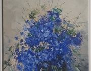 Forget -me -nots oil, Holst