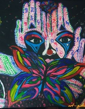 купить Перевоплощение Холст,акрил 