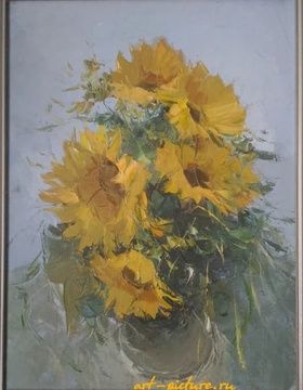 купить Дыханье лета масло, холст 