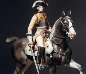Теодор Кернер Кирасир Зейдлица, раскрашенный в цвет, Allach