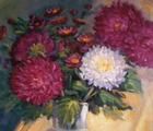 Статуэтка Chrysanthemum-2 canvas o…