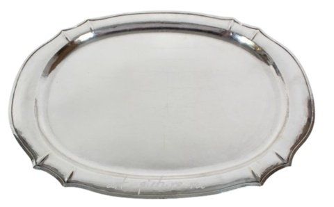 Russian silver, Falick Novick Sterling Silver A&C Tray 71 ozt