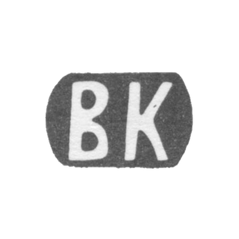 Kleimo, unknown master Kiev, initials of VC, 1899-1908.