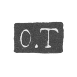 Claymo Master Tyusman Otto Frederick - Leningrad - initials "O.T."