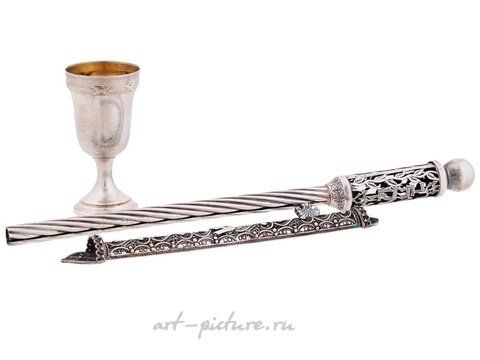 Russian silver, Russian Silver Judaica Torah Pointer