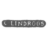 Mr. Lindroos Gustave - Leningrad - initials of G.LINDROOS