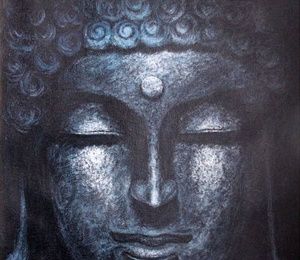 Buddha canvas, oil