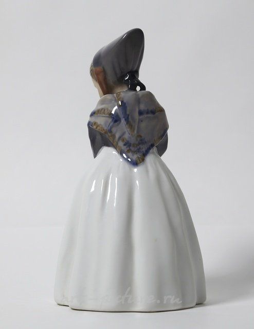 "Amager girl. Denmark, Copenhagen, Royal Copenhagen."
