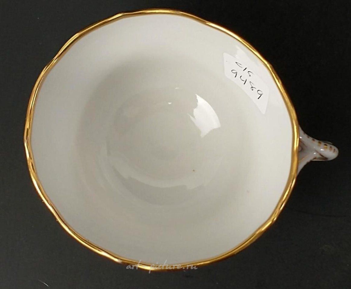 Royal Vienna Porcelain , Exceptional Antique Royal Vienna Cup & Saucer