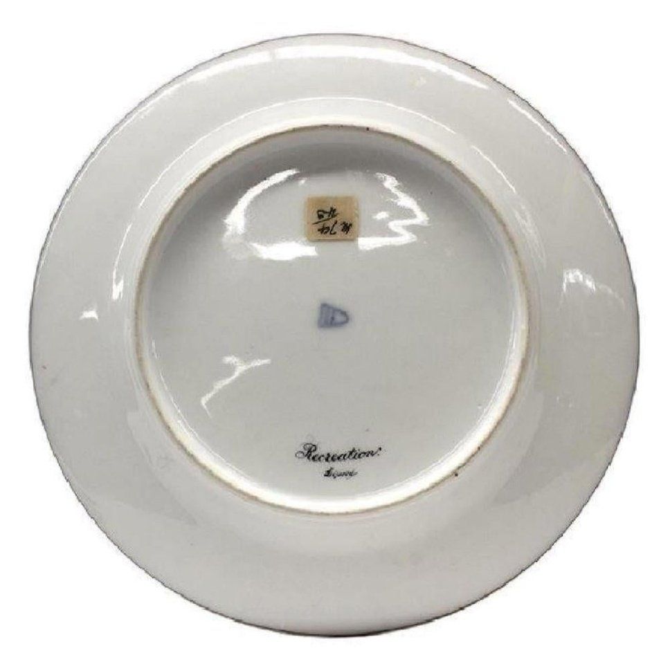 Royal Vienna Porcelain , 19TH C. ROYAL VIENNA PORCELAIN PLATE