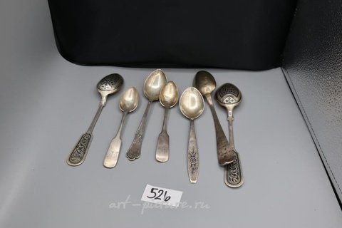 Русское серебро, Русские серебряные ложки