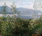 купить Волжский пейзаж,Царевщина Холст,масло 