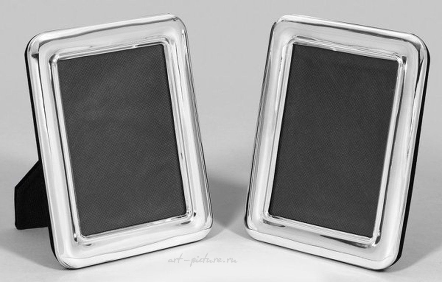 Зеркальные рамки для фотографий из серебра стерлинга, пара немецких фоторамок 20-го века.