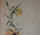 Статуэтка Lilies oil, canvas