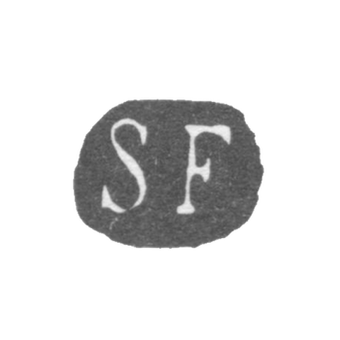 Claymo Master Filiander Samuel Zahari - Leningrad - initials "SF"