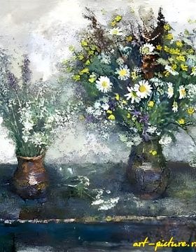 buy Flowers. Canvas, oil. 70 x 90 cm.