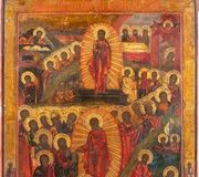 Великая икона со Спуском во ад и Воскресением Христа
