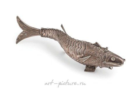 Русское серебро, Еврейская серебряная специальная коробка для специй из 20-го века.