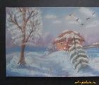 buy "Rural landscape dry pastel, paper"