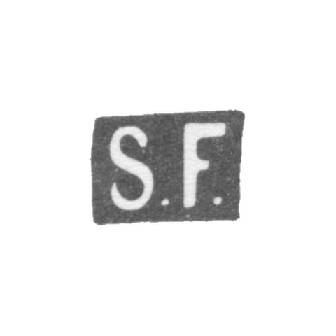 The stigma of the master Filyander Samuel Zakhary - Leningrad - the initials "S.F."