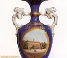 Статуэтка Vase-amphora on an octag…