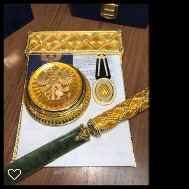 Фаберже Faberge "Coronation" Коронационный нож для писем