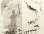 The shadow of her dreams (The Shadow of her Dreams) paper, mascara (Paper, Ink)