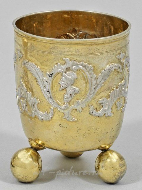 Rococo - Ball-footed goblet