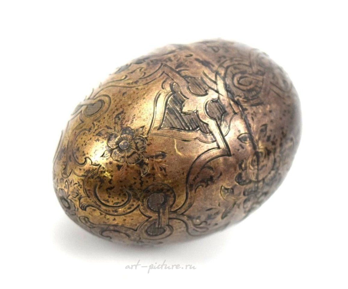 Russian silver , Antique Russian Imperial Wooden Eastern Egg