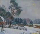 купить Пасмурный день. Холст, масло. 40 х 33 см.