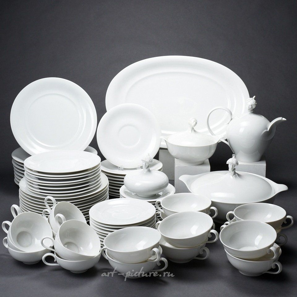 Royal Vienna Porcelain , Ena Rottenberg Augarten Vienna Porcelain Dining Set