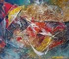 Статуэтка Oil abstraction, canvas