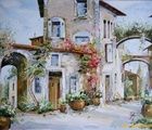 купить Итальянские улочки масло,холст