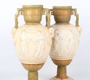 Фарфоровые вазы Ernst Wahliss - Королевская Венская мануфактура