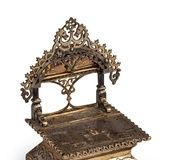 Серебряная солонка-трон, Москва, 1887 год, мастер Ф. К. Ярцев