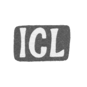 Клеймо мастера Лёфстрём Иоганн Густав - Тарту - инициалы "ICL" - 1805-1851 гг.