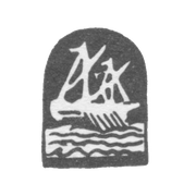 Городское клеймо Кострома 1769-1813 гг. "Галера, плывущая по реке"