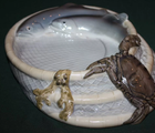 buy Porcelain vase with a crab and herring. Bing & Grondahl.