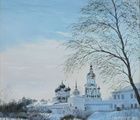 купить Толгский монастырь масло,холст 