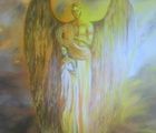 Your angel canvas/oil
