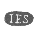 Claymo Master Zellman Yogan Eric - Leningrad - initials of "IES"