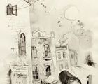 купить Спи в заброшенном доме (Sleep in an old house) чернила, бумага. (paper, ink) 