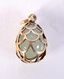 A RUSSIAN SILVER AND ENAMEL EGG PENDANT. 7.6 grams. 2 cm x 1...